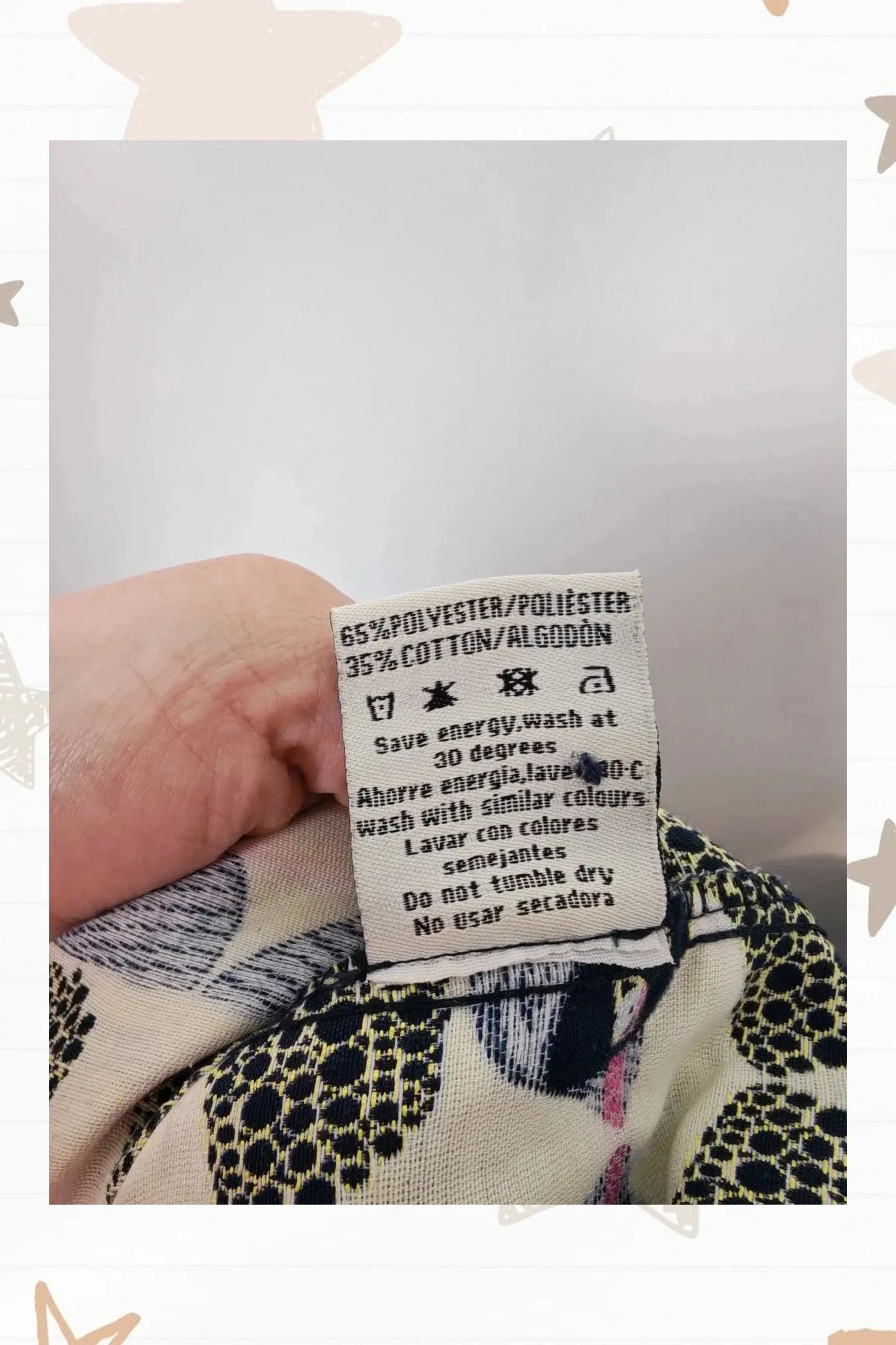 Vestido Pepaloves Estampado Retro XS/S – photo 7